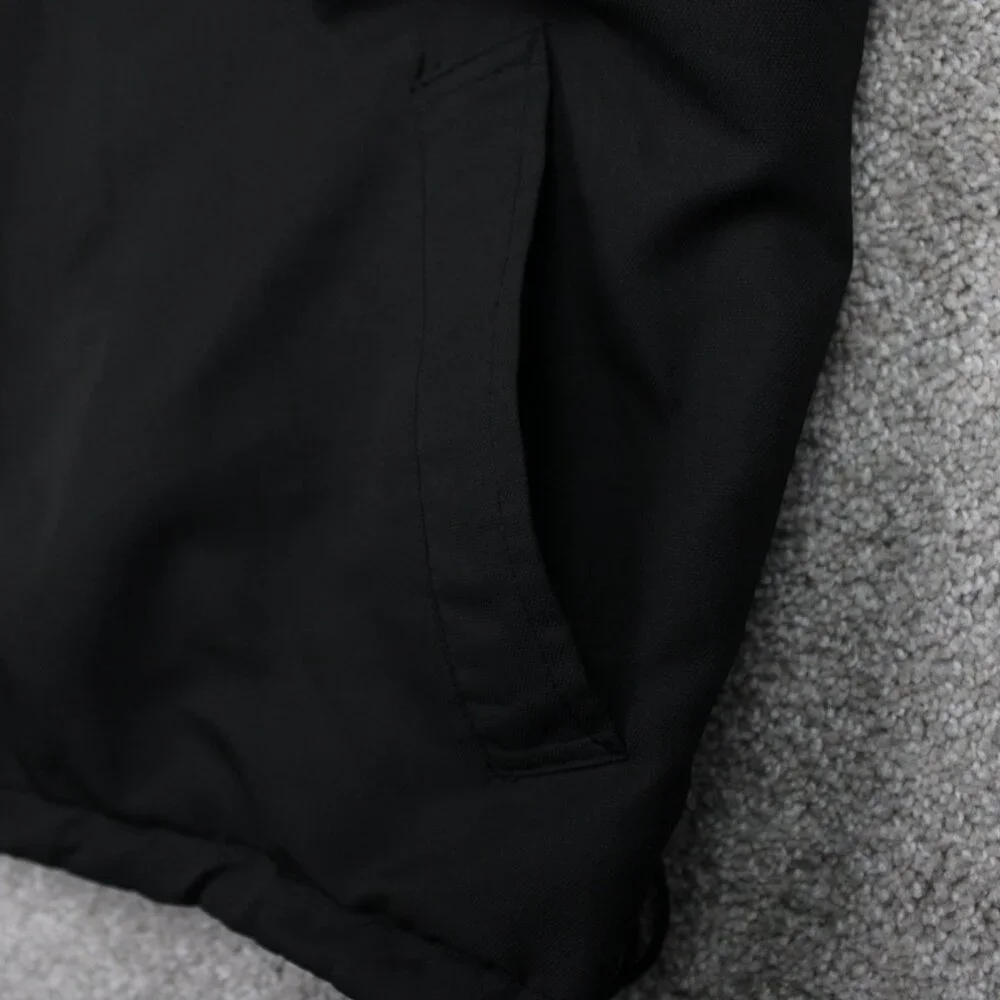 Ice Armor Reversible Vest Jacket Mens 2XL XXL Black Hooded Full Zip Coat‎